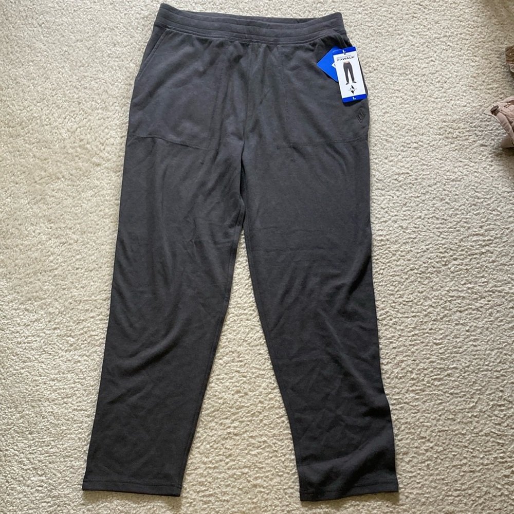 Men’s Skechers Go Walk Dark Gray Pants Size L NWT